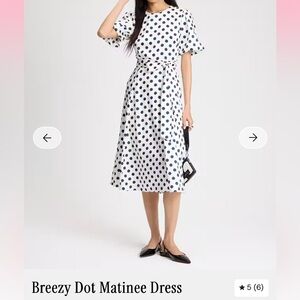 Kate Spade breezy dot matinee dress
